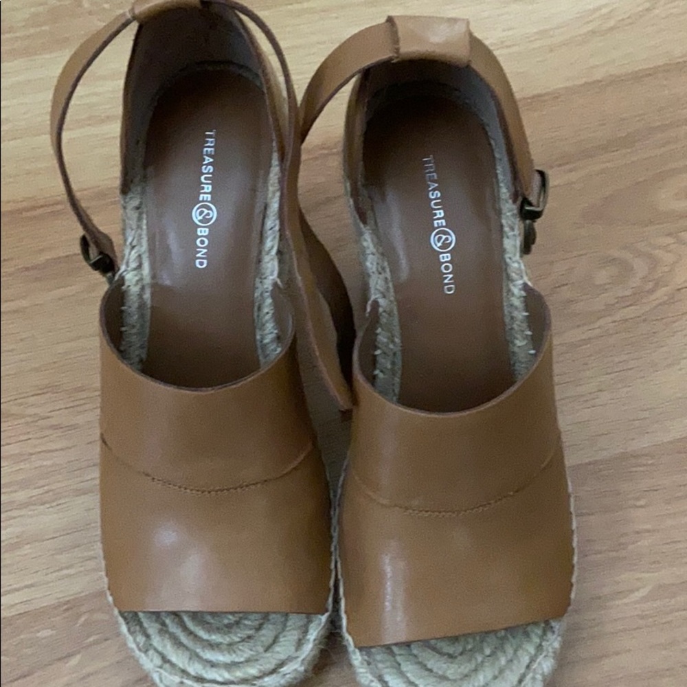 Treasure and bond wedge sandals
